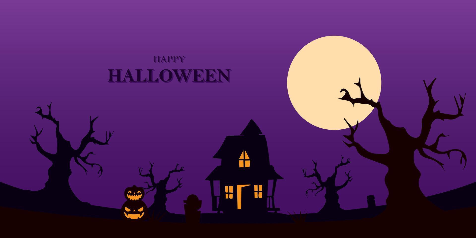 halloween background design. vector