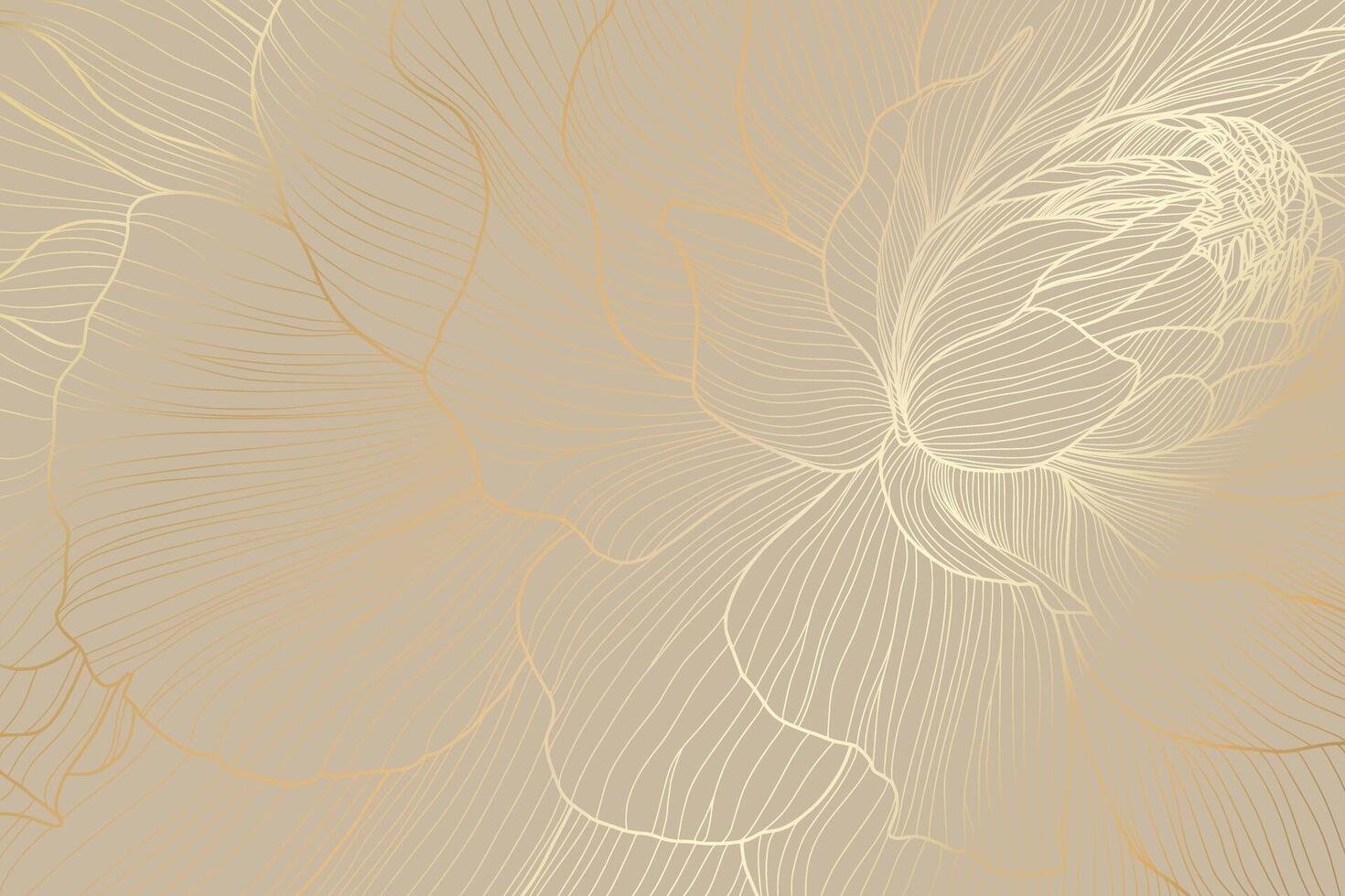 An Elegant Floral Design on a Soft Beige Background that enhances the overall ambiance. A delicate and beautiful illustration featuring floral patterns rendered in soft hues for a tranquil aesthetic. vector