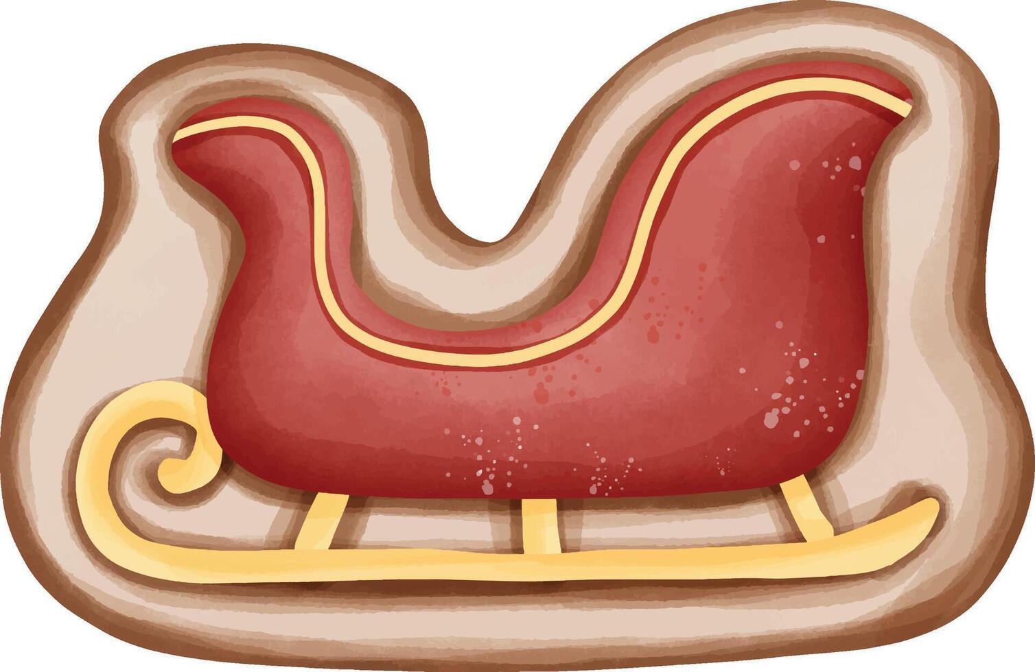 Santa Christmas day vector