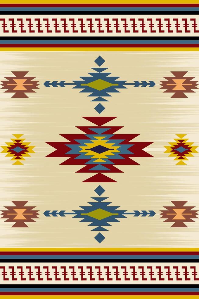 Geometric ethnic pattern. Geometric ethnic pattern, Native American tribal fabric design for clothing, textile, wrapping, background, wallpaper, carpet, embroidery, , illustration design vector