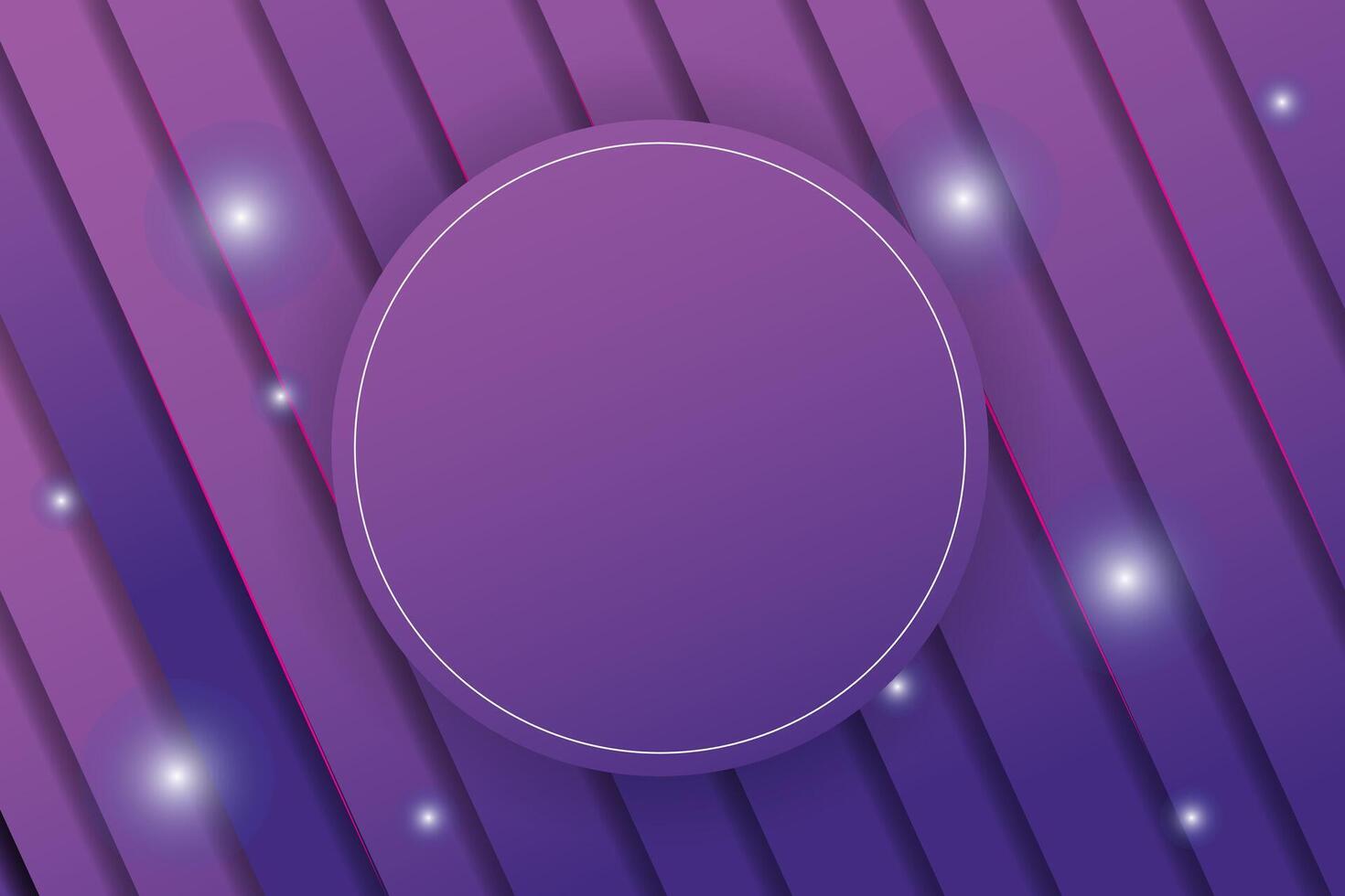 A purple background with a round circle in the middle vector