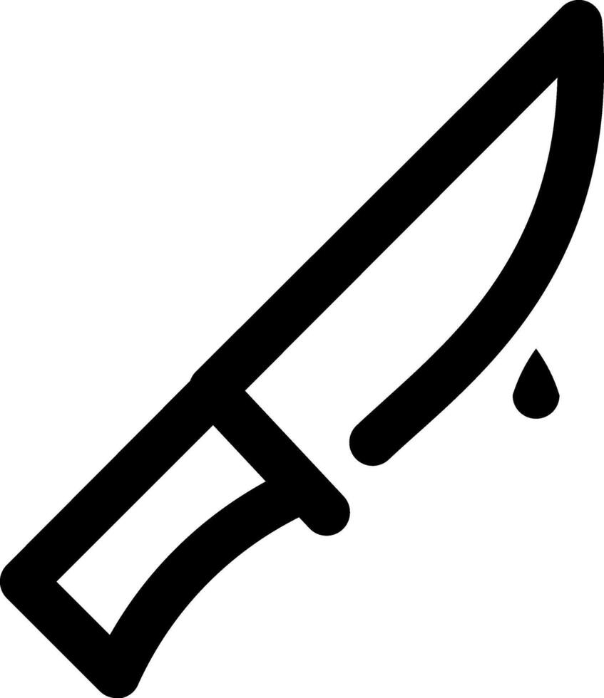 bloody knife icon design, 32px size vector