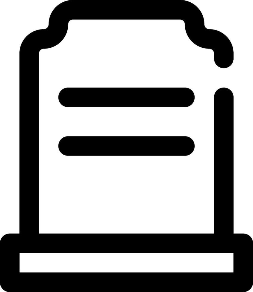 grave icon design, 32px size vector