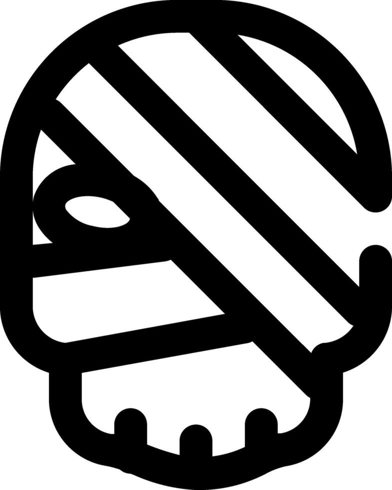 skull icon design, 32px size vector