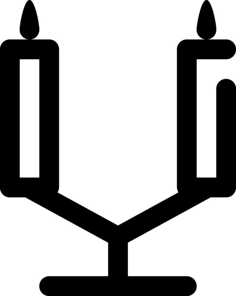 candle icon design, 32px size vector