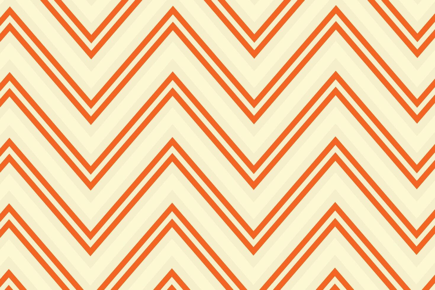 simple abstract banana split orange color zig zag line pattern the geometric pattern by stripes vector