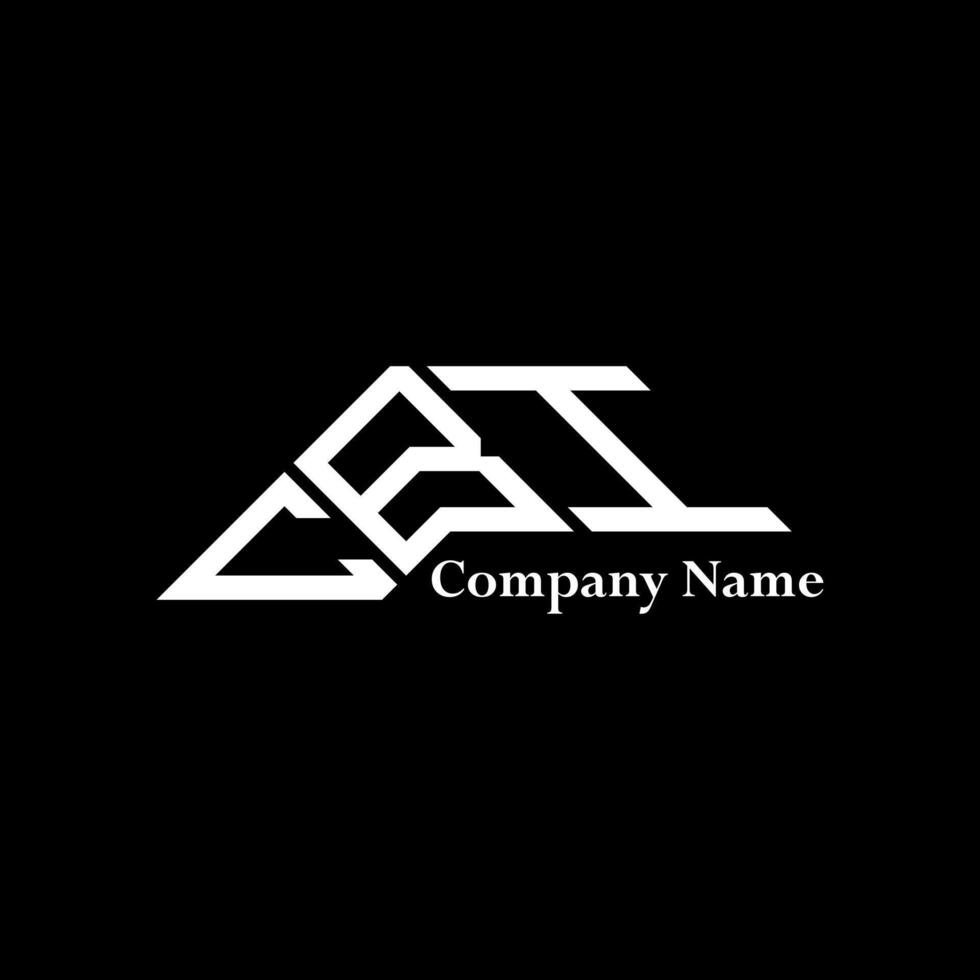CBI logo design, CBI simple and modern logo. CBI luxurious alphabet design vector