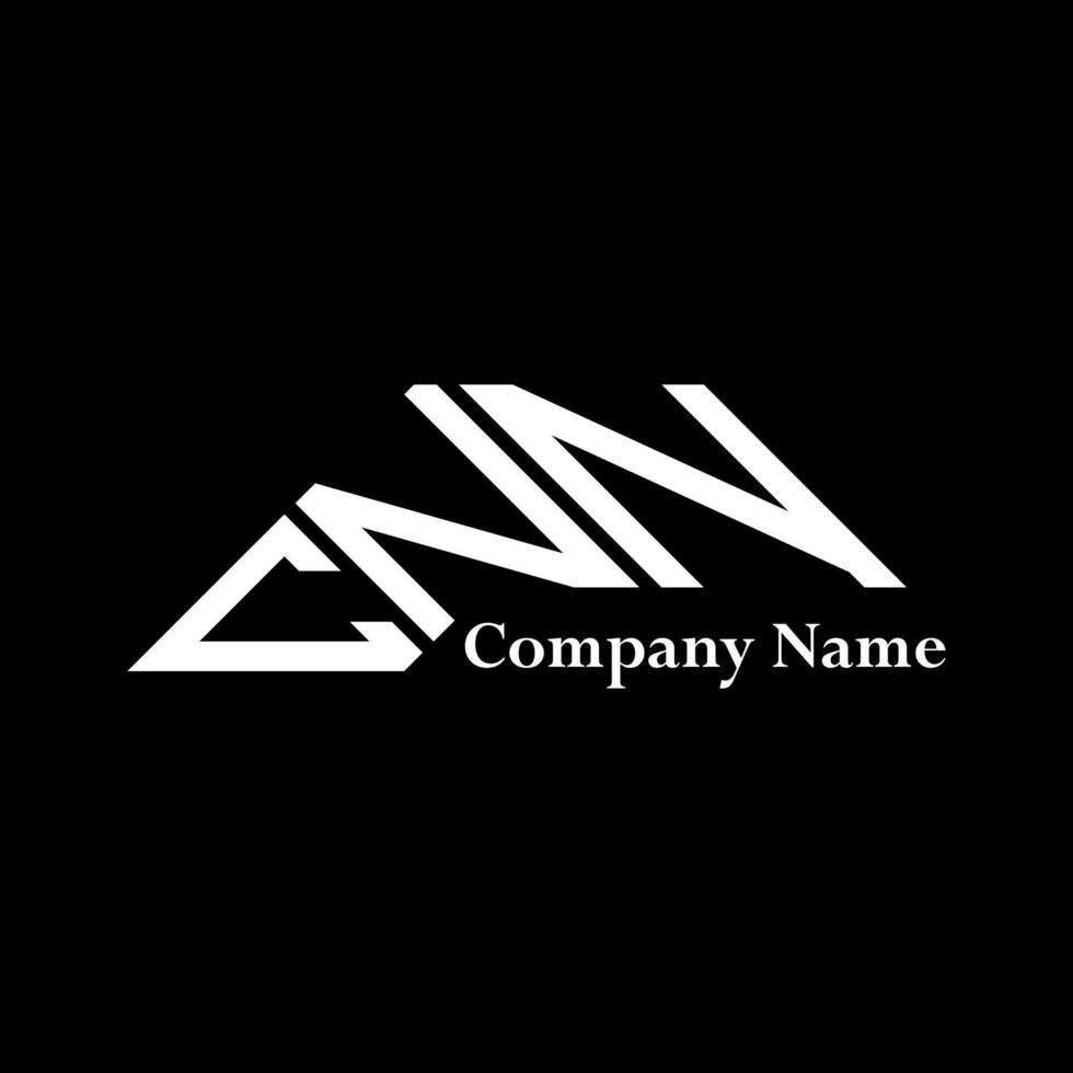 CNN logo design, CNN simple and modern logo. CNN luxurious alphabet design vector