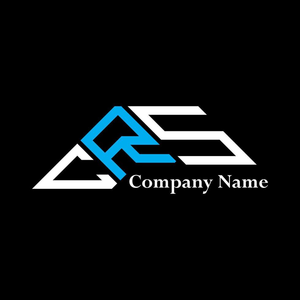 CRS logo design, CRS simple and modern logo. CRS luxurious alphabet design vector