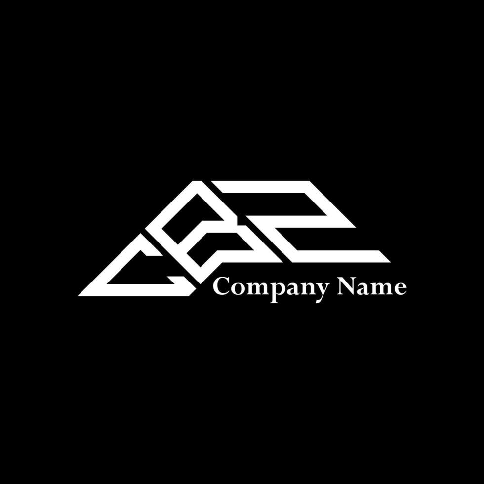 CBZ logo design, CBZ simple and modern logo. CBZ luxurious alphabet design vector