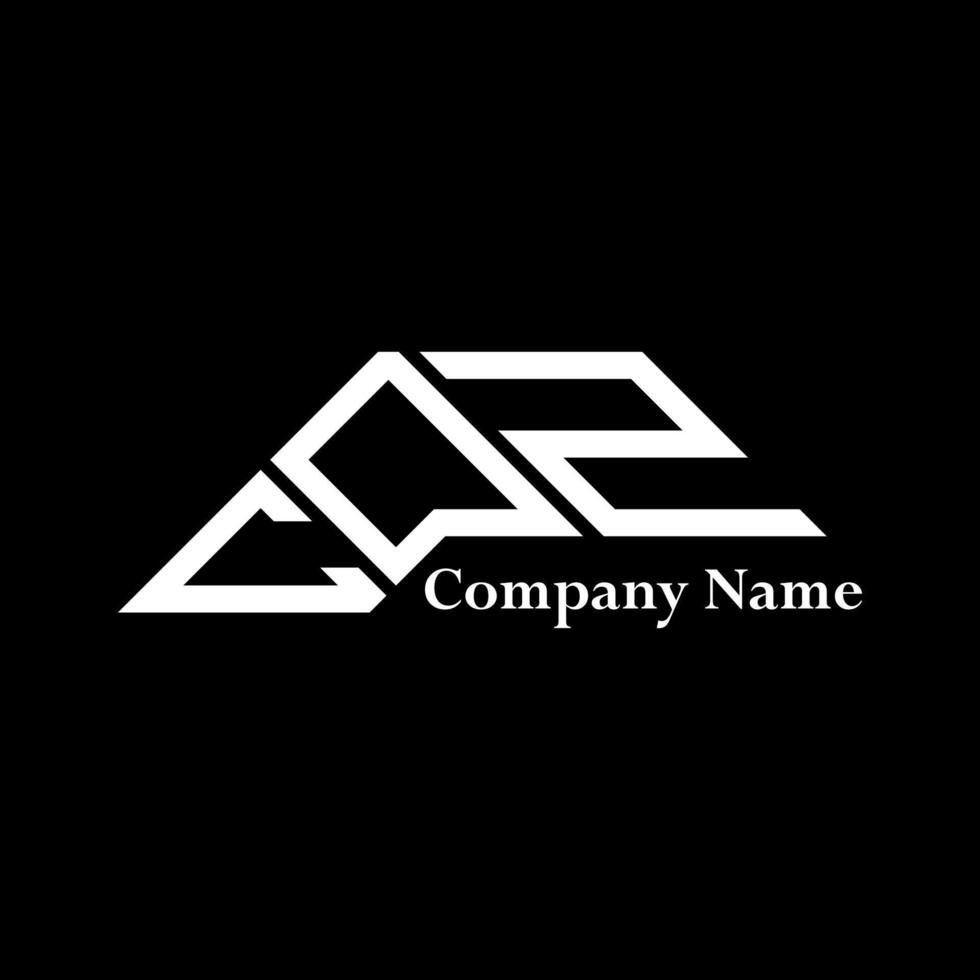 COZ logo design, COZ simple and modern logo. COZ luxurious alphabet design vector