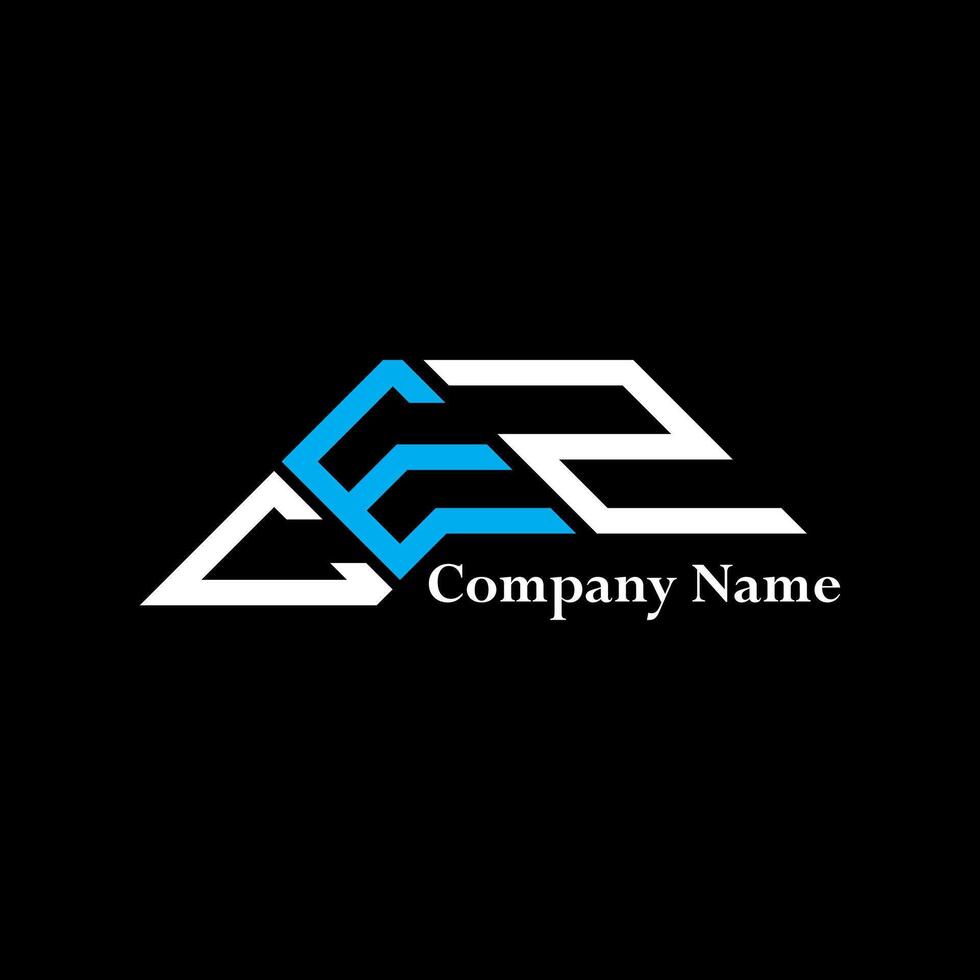 CEZ logo design, CEZ simple and modern logo. CEZ luxurious alphabet design vector
