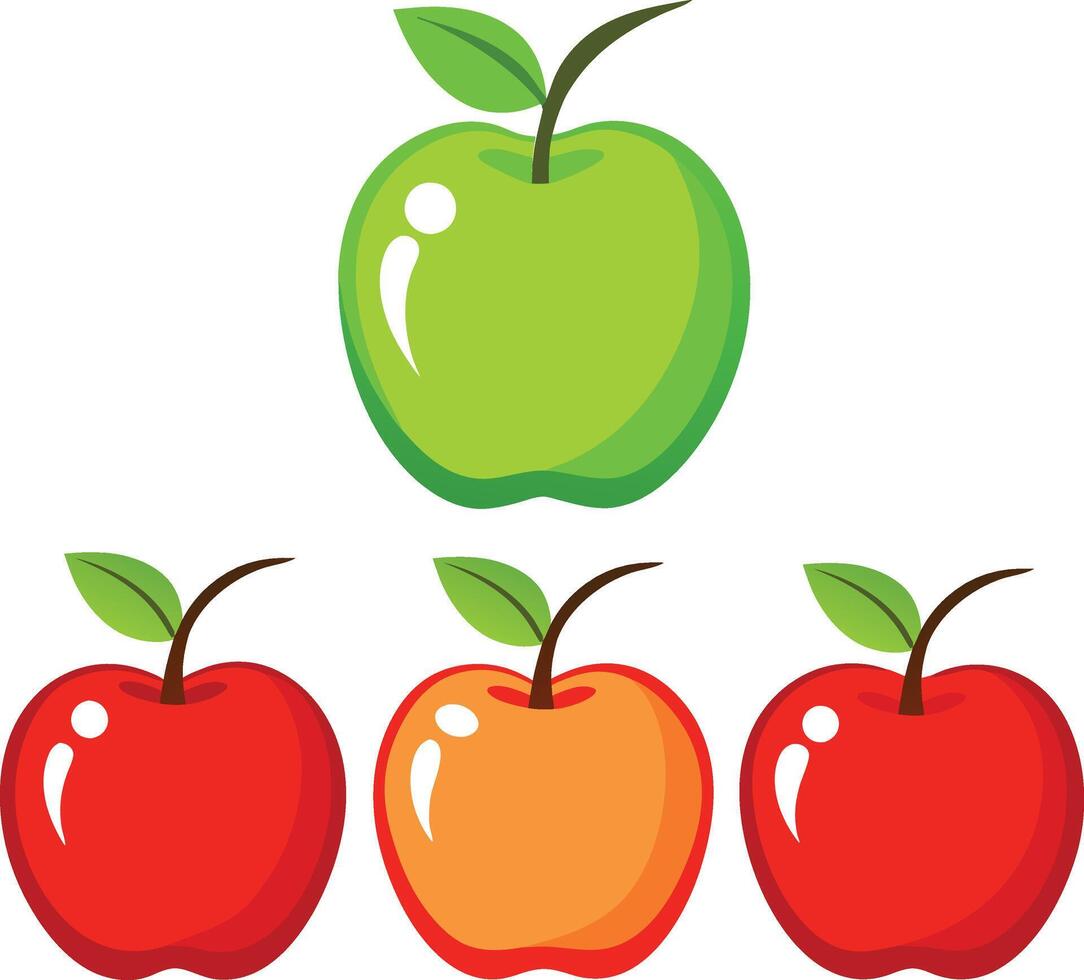 Apple Art Illustration Graphic Designers Perfect for Posters and Advertisements vector