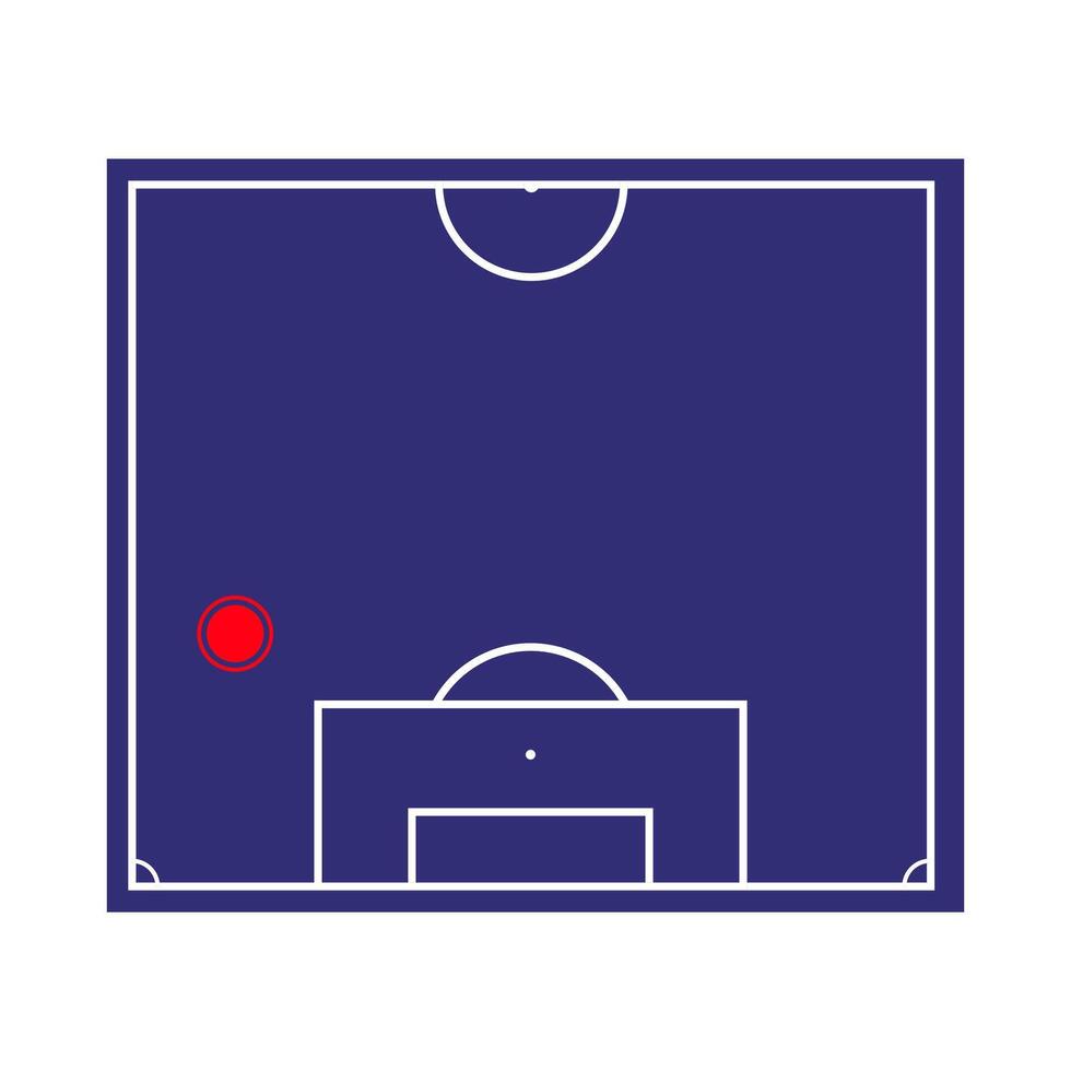 Left back or football defender, player position for scouting or transfer, LB player position, scouting role, tactics and strategy, lineup athlete, protection and block, illustration vector