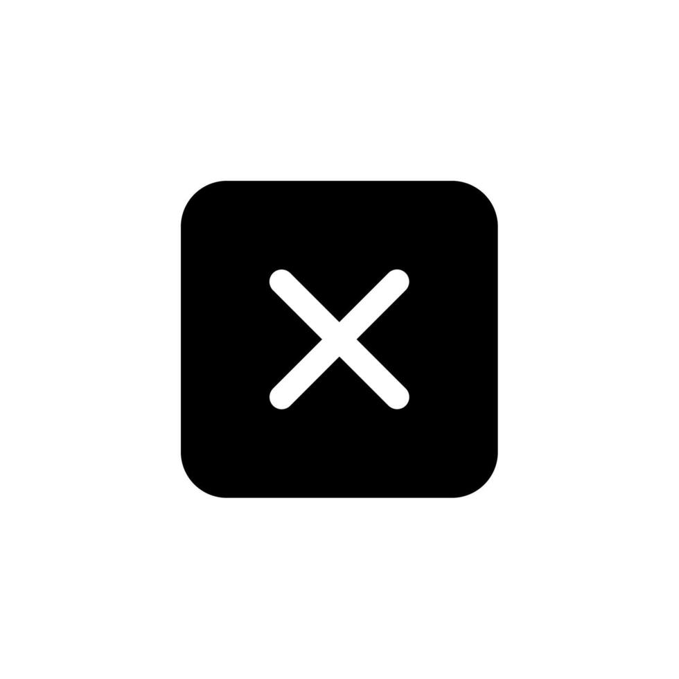 Close icon. Wrong. Cross vector