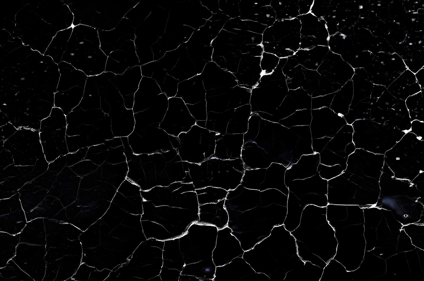 Distressed Crack Texture Overlay Image Isolated on Black Background photo
