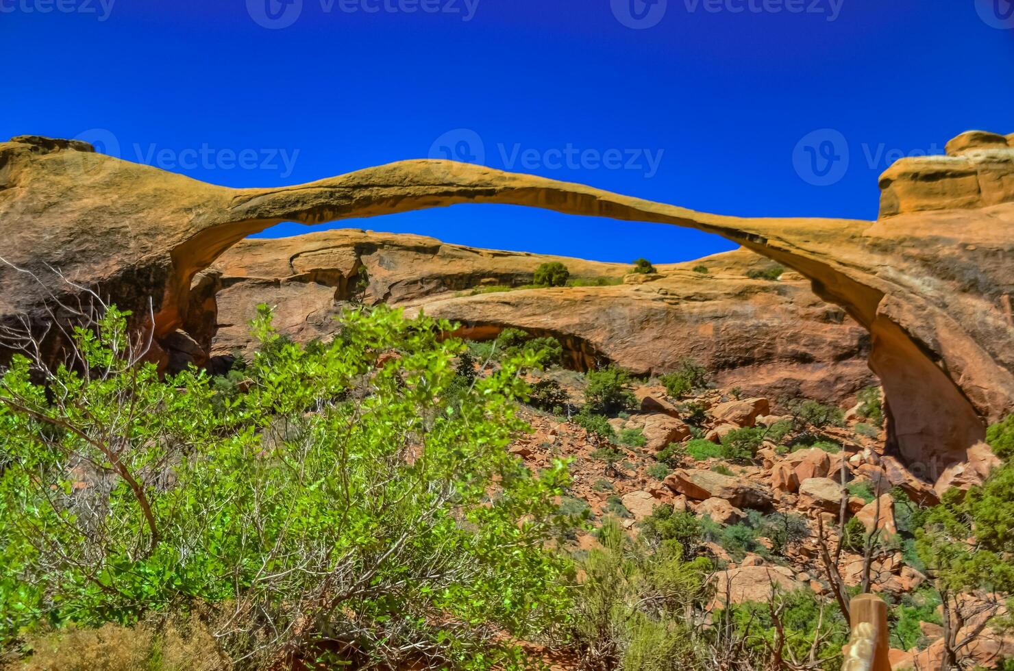 Landscape Arch is one of the major arches on the Devils Garden trail. Arches NP in Moab, Utah photo