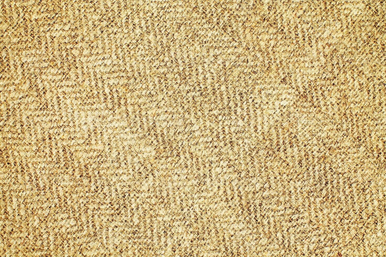 Natural Linen Material Textile Canvas Fabric Texture Background Close-up Detail of Fabric Natural Color Hemp Material Pattern Design Wallpaper. Can be Used as Background or For Graphic Design photo