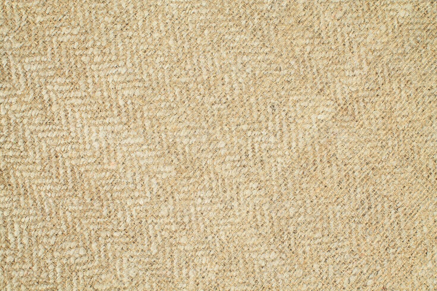 Natural Linen Material Textile Canvas Fabric Texture Background Close-up Detail of Fabric Natural Color Hemp Material Pattern Design Wallpaper. Can be Used as Background or For Graphic Design photo