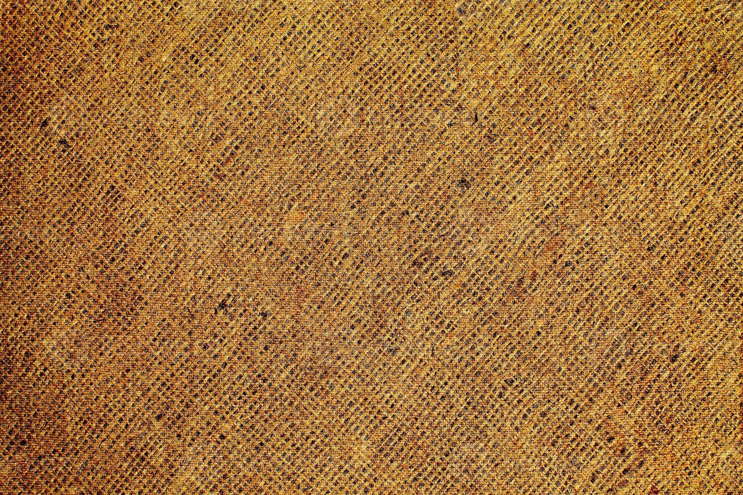 Natural Linen Material Textile Canvas Fabric Texture Background Close-up Detail of Fabric Natural Color Hemp Material Pattern Design Wallpaper. Can be Used as Background or For Graphic Design photo