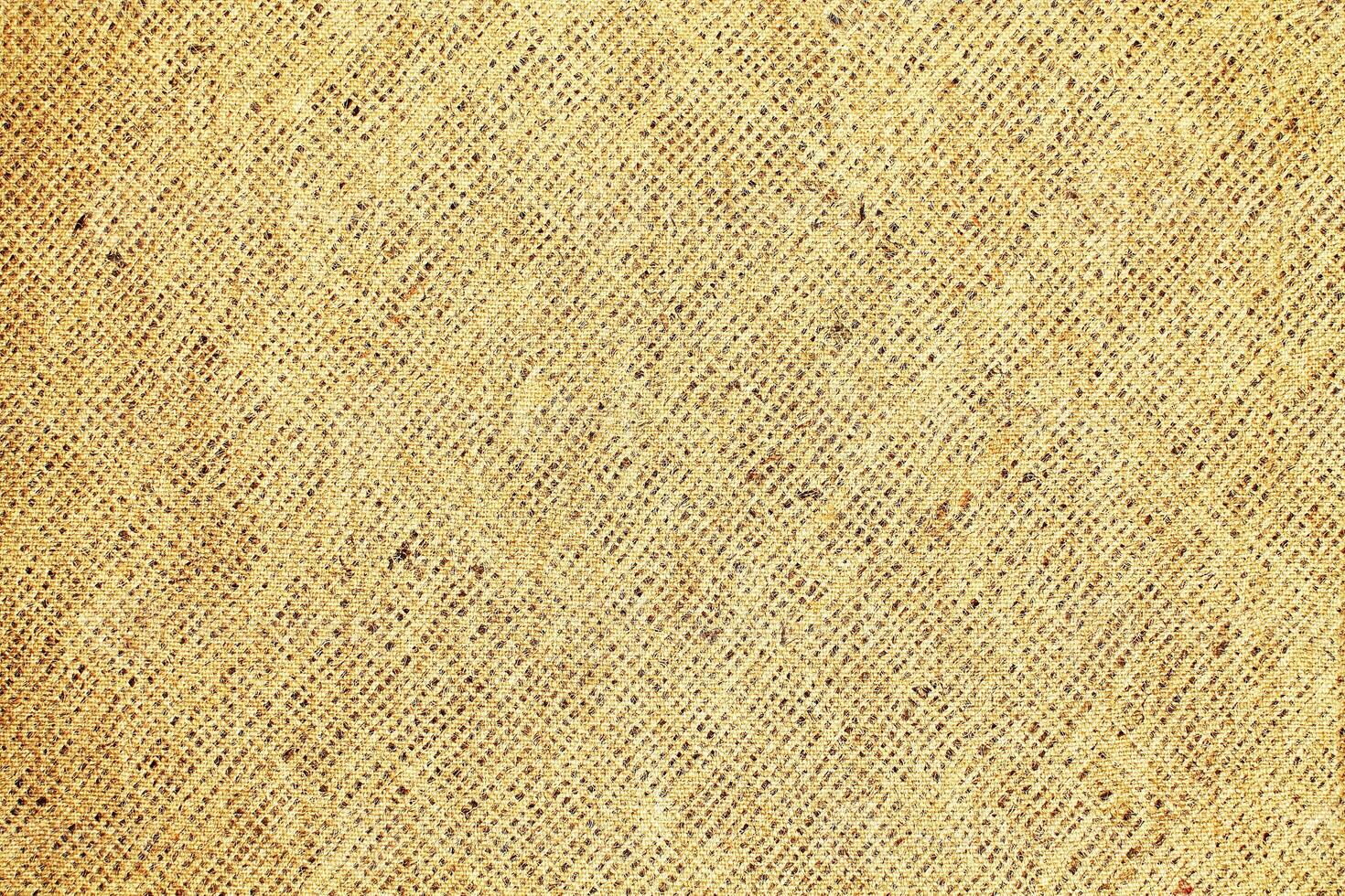 Natural Linen Material Textile Canvas Fabric Texture Background Close-up Detail of Fabric Natural Color Hemp Material Pattern Design Wallpaper. Can be Used as Background or For Graphic Design photo