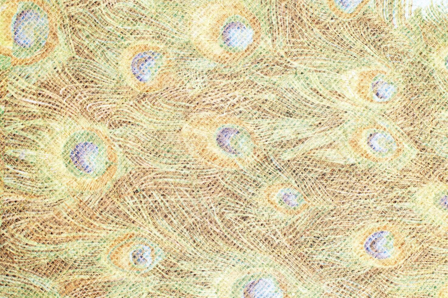 Natural Linen Material Textile Canvas Fabric Texture Background Close-up Detail of Fabric Natural Color Hemp Material Pattern Design Wallpaper. Can be Used as Background or For Graphic Design photo