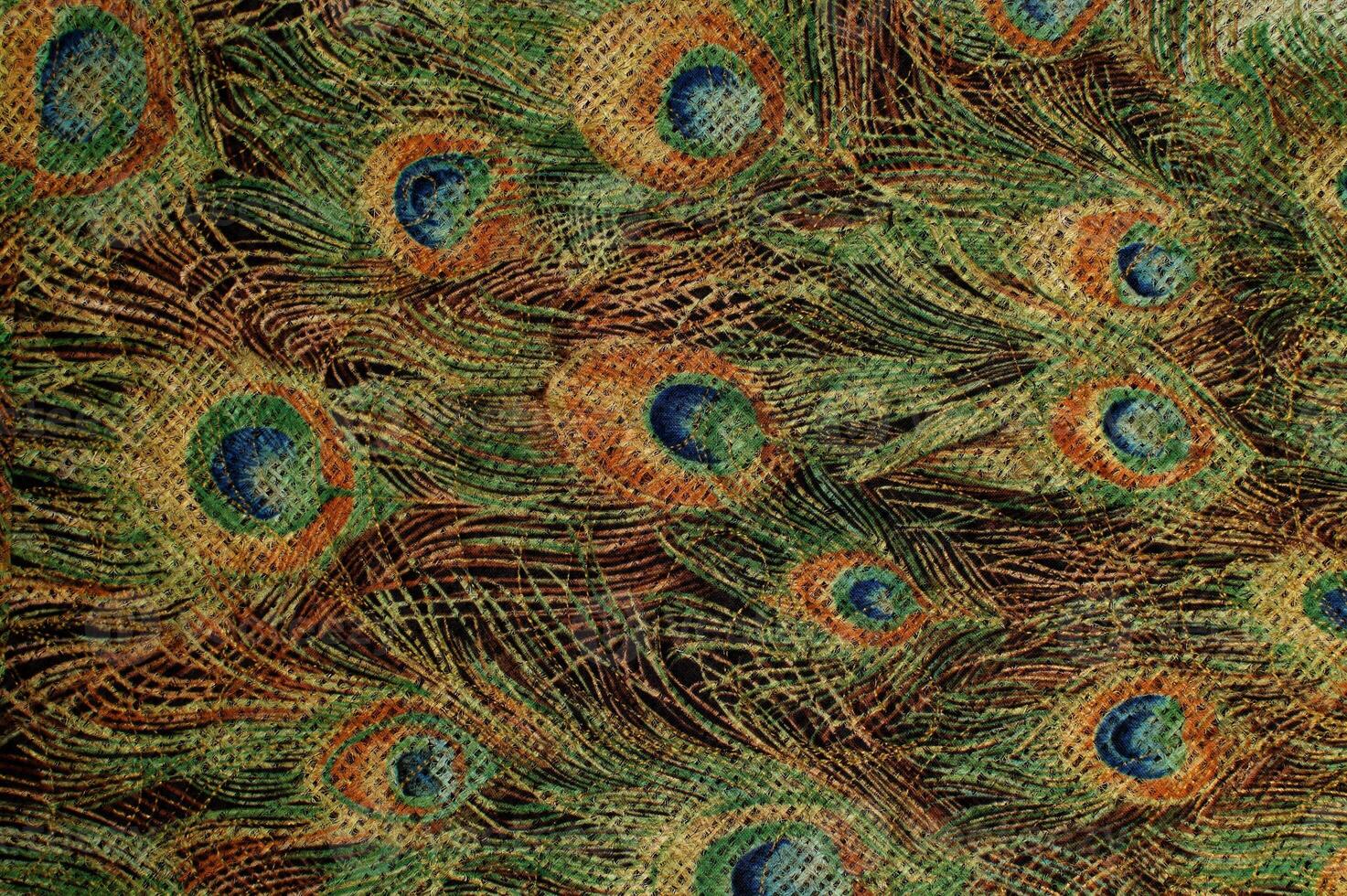Natural Linen Material Textile Canvas Fabric Texture Background Close-up Detail of Fabric Natural Color Hemp Material Pattern Design Wallpaper. Can be Used as Background or For Graphic Design photo