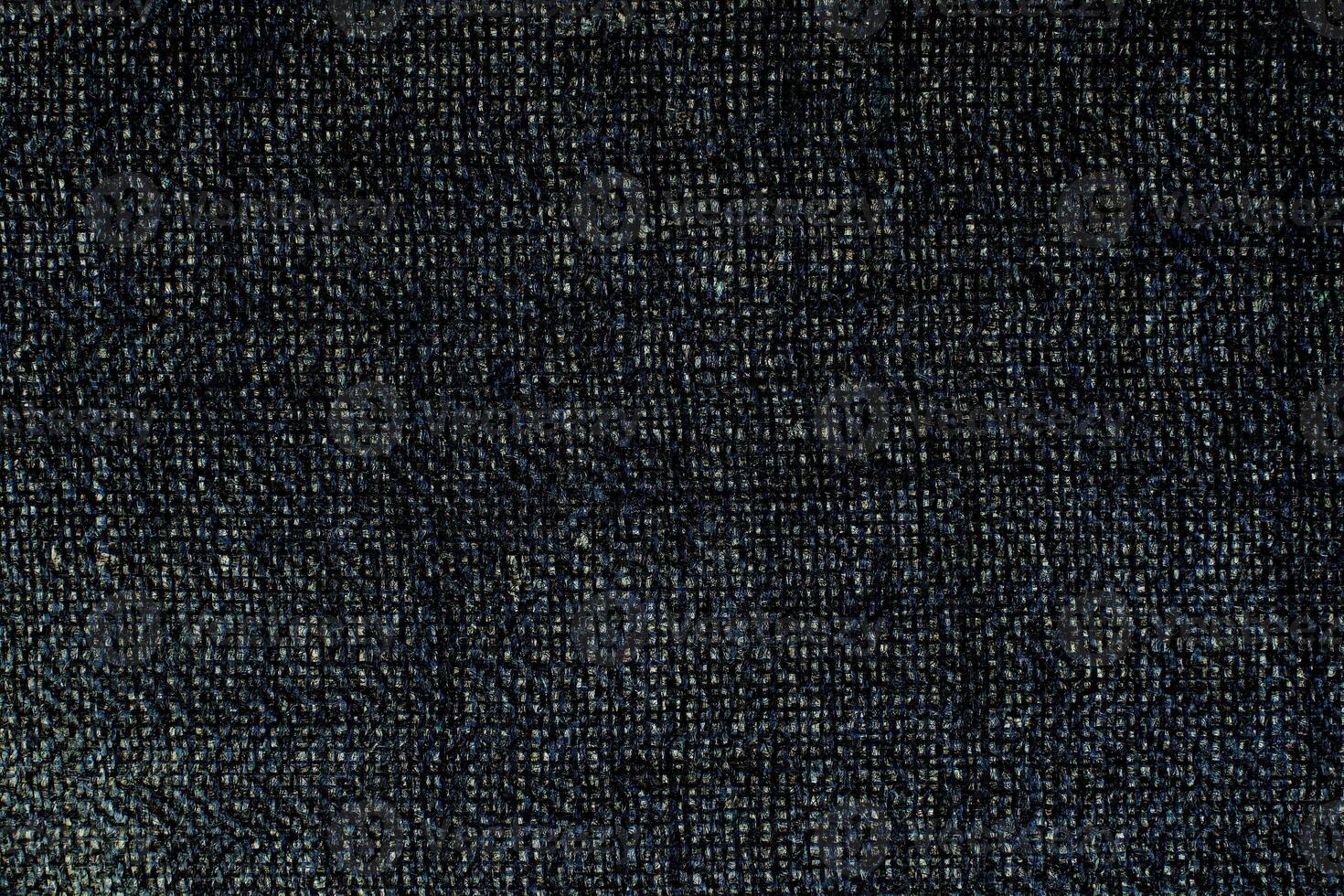 Natural Linen Material Textile Canvas Fabric Texture Background Close-up Detail of Fabric Natural Color Hemp Material Pattern Design Wallpaper. Can be Used as Background or For Graphic Design photo