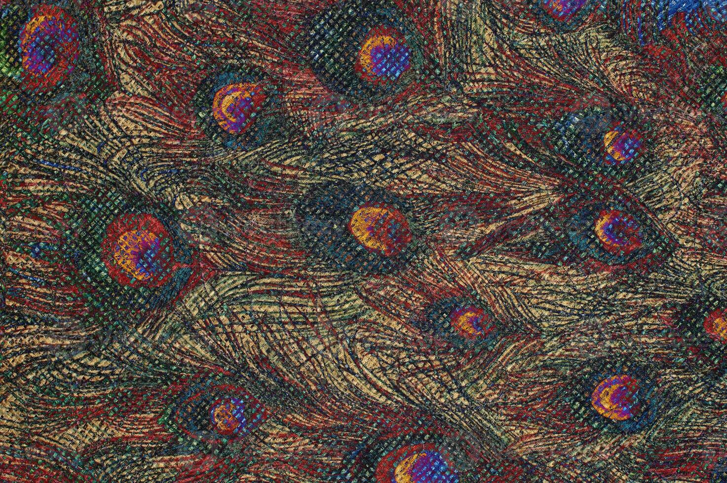 Natural Linen Material Textile Canvas Fabric Texture Background Close-up Detail of Fabric Natural Color Hemp Material Pattern Design Wallpaper. Can be Used as Background or For Graphic Design photo