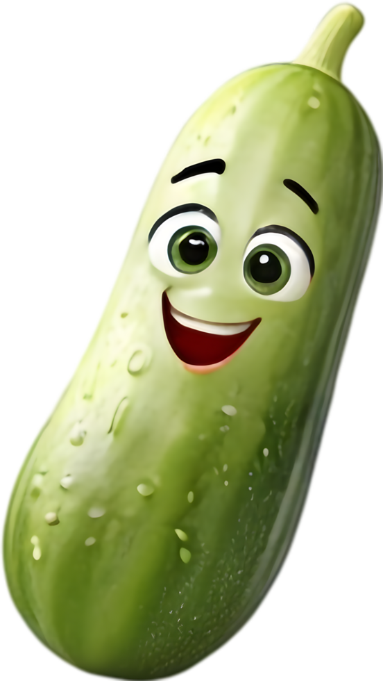 Quirky Cucumber Design for Event Flyers. . png