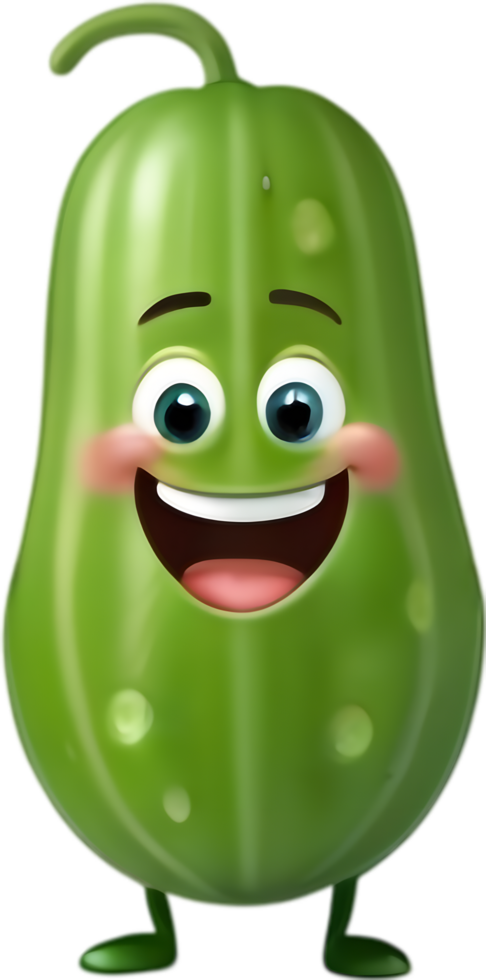Charming Cucumber Design for Food Blogs. . png