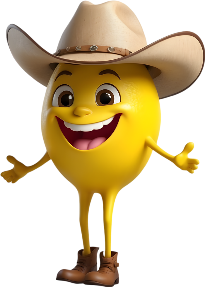 Charming Lemon Clipart for Happy Events. . png