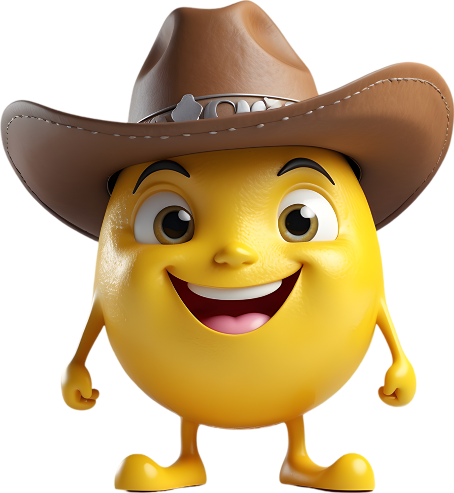 Sweet Lemon Clipart, Ideal for Invitations. . png