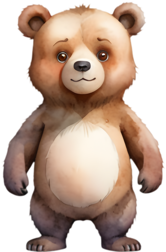 Cute Teddy Bear Clipart for Printables. . png
