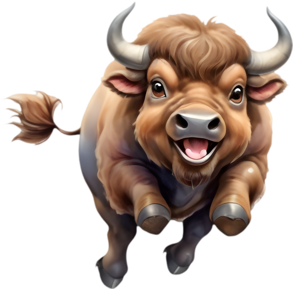 Buffalo Clipart for Wildlife Awareness Campaigns. . png