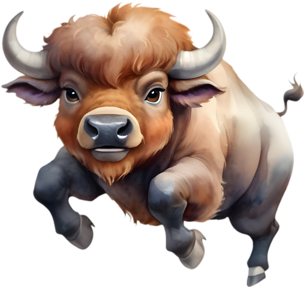 Engaging Buffalo Clipart for Classroom Activities. . png