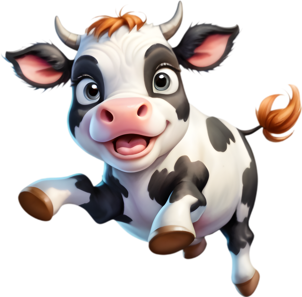 Cute Cow Clipart for Fundraising Events. . png