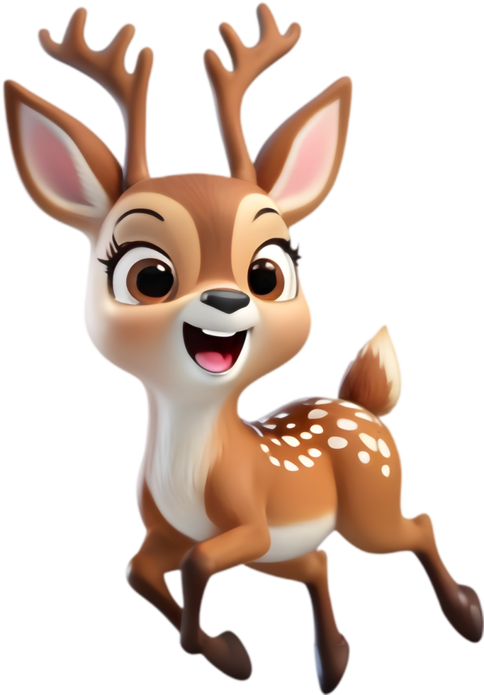 Engaging Deer Clipart for Art Lessons. . png
