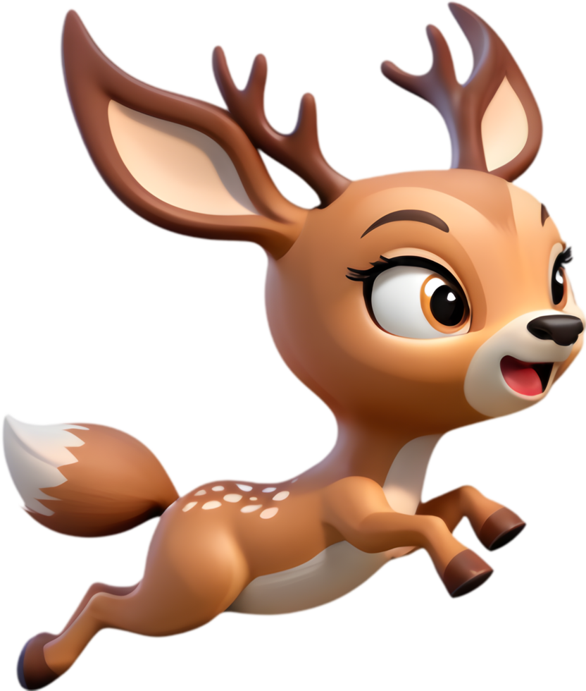 Whimsical Deer Graphics for Childrens Events. . png