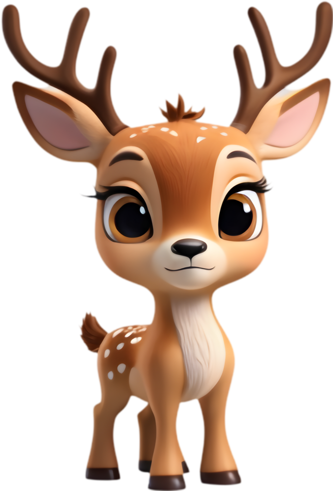 Charming Deer Clipart for Nursery Decor. . png