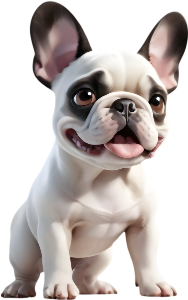 French Bulldog Cartoon Designs for Branding. . png
