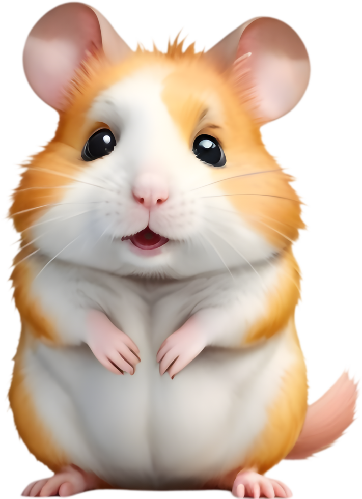 Endearing Hamster Graphics for Digital Use. . png