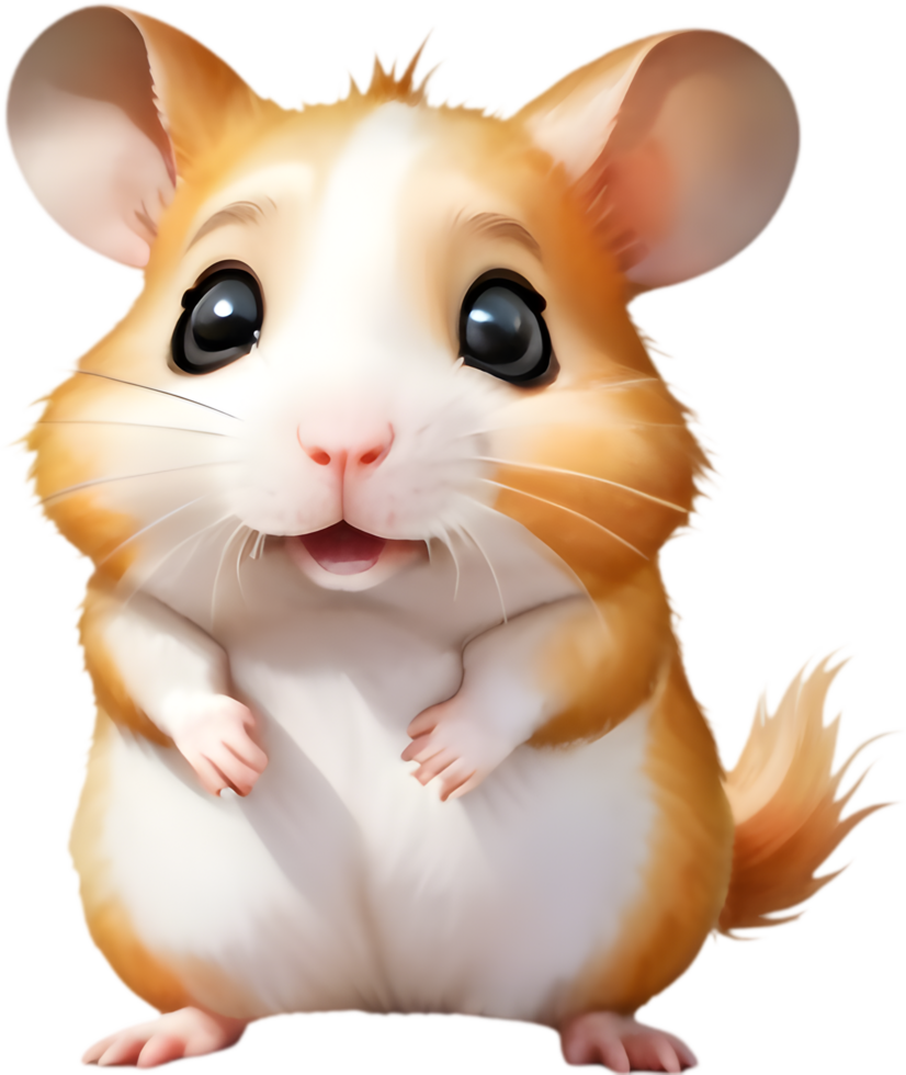 Charming Hamster Clipart for Your Artwork. . png