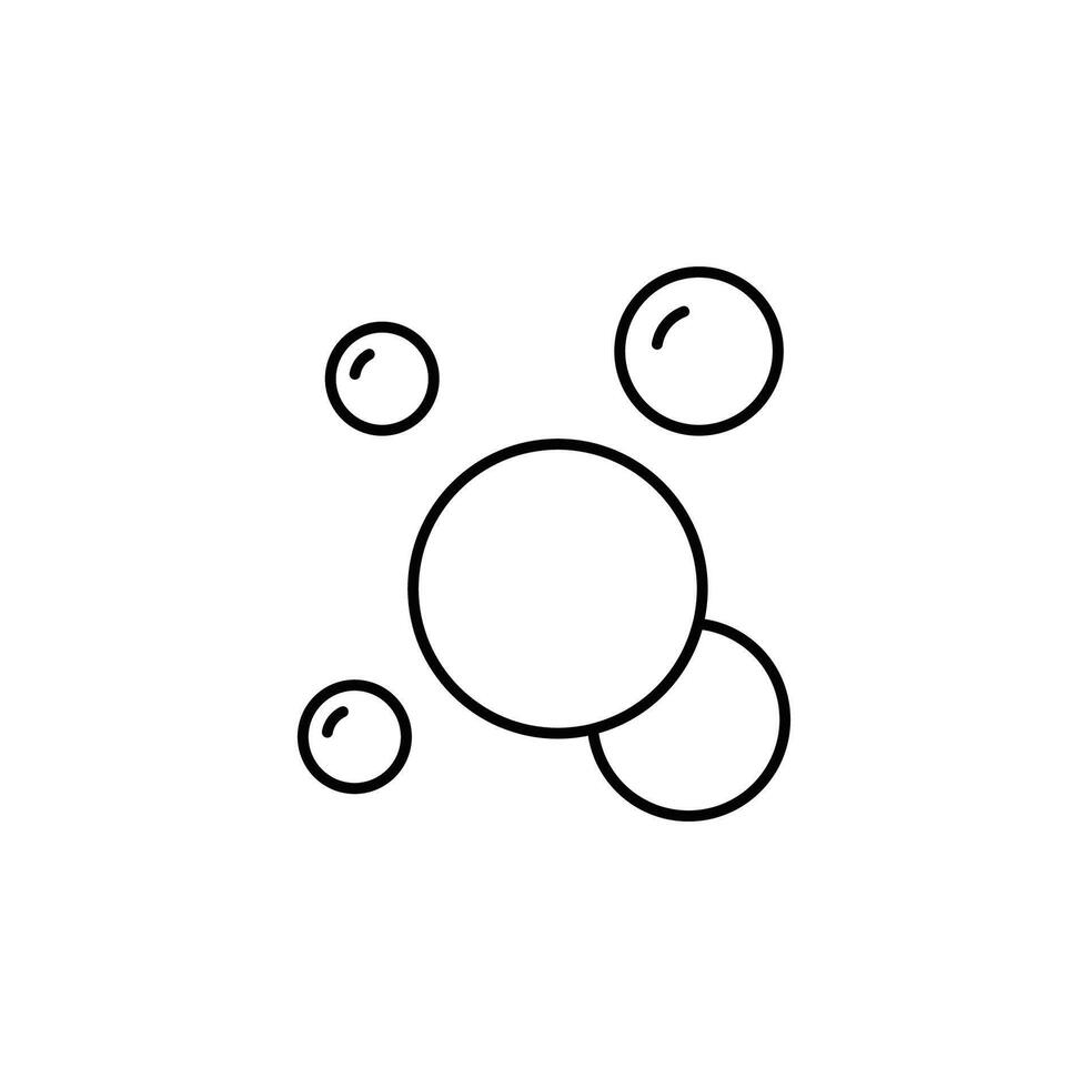 Foam Editable Stroke for Design, Infographics, Apps vector