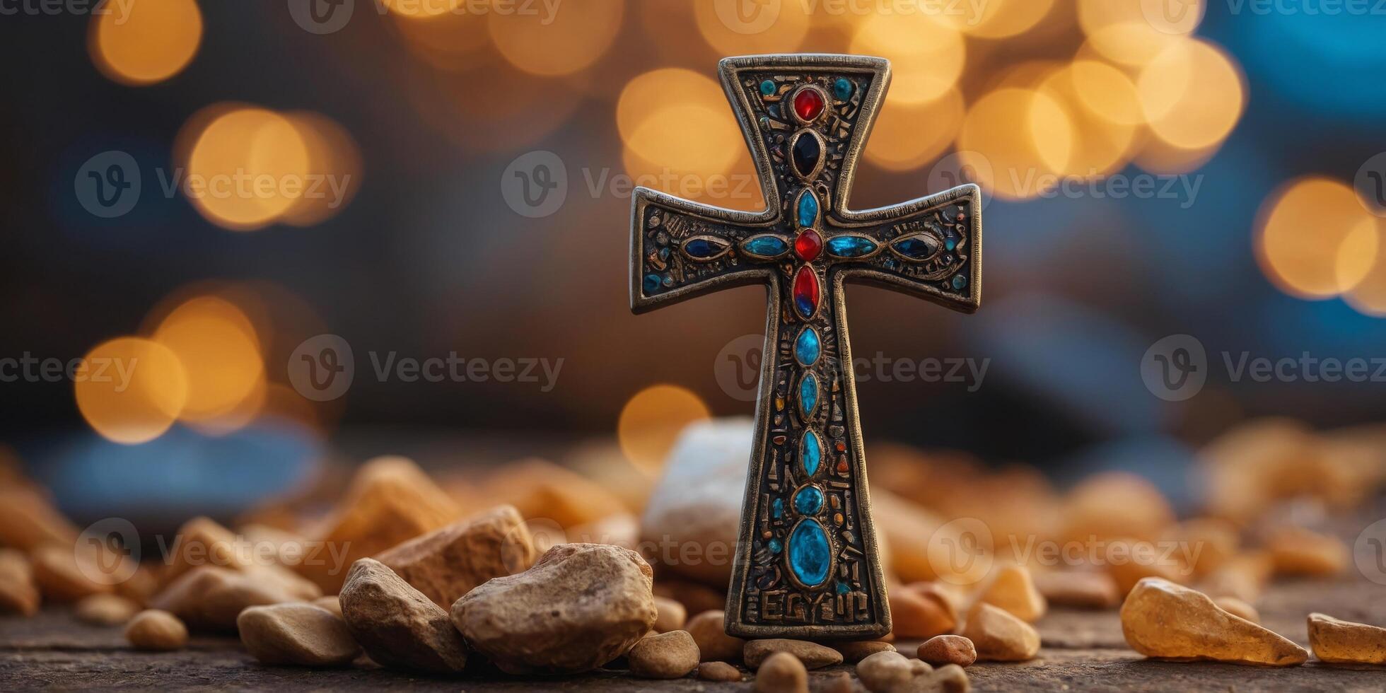 Egypt example of an ankh that can be used for ritual purposes. photo