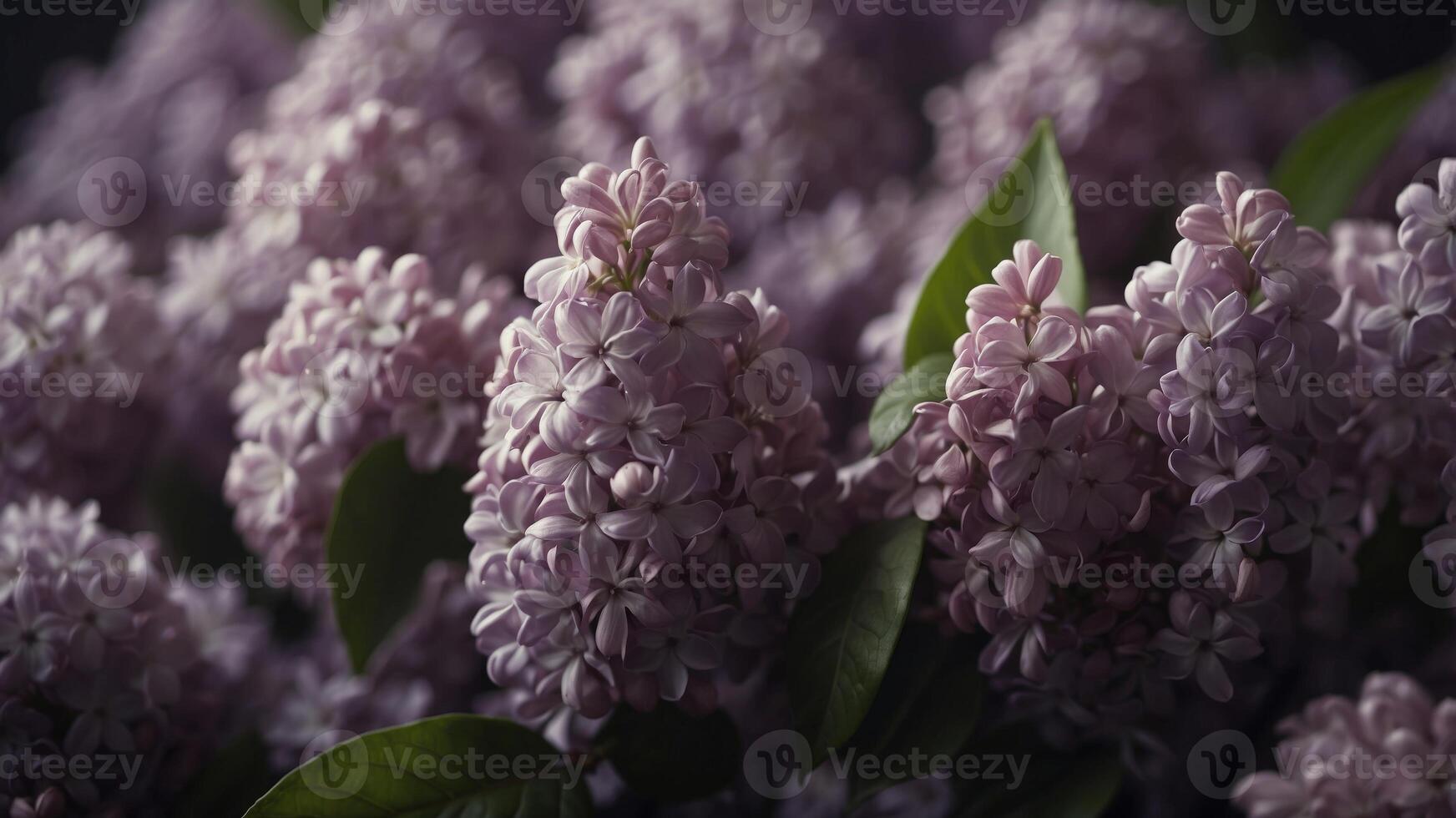 Lilac background with chiaroscuro effect. photo
