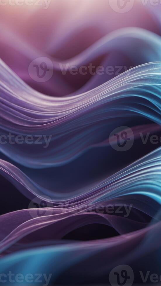 A purple and blue background with a wavy line. photo
