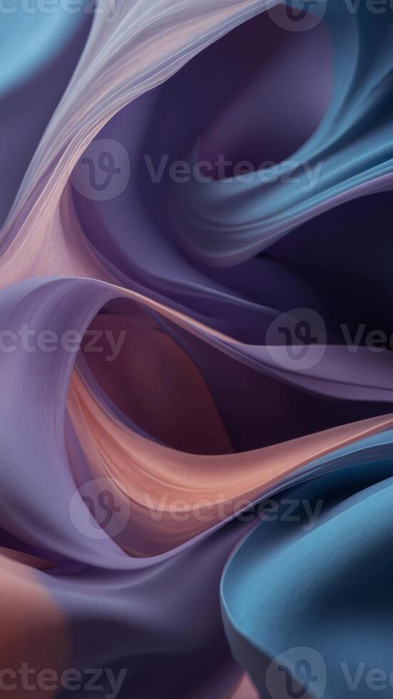 A purple and blue background with a wavy line. photo