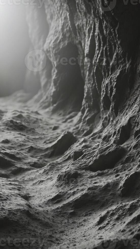 Soiled Monochrome Erosion Subdued Banner Background For Graphic Design. photo