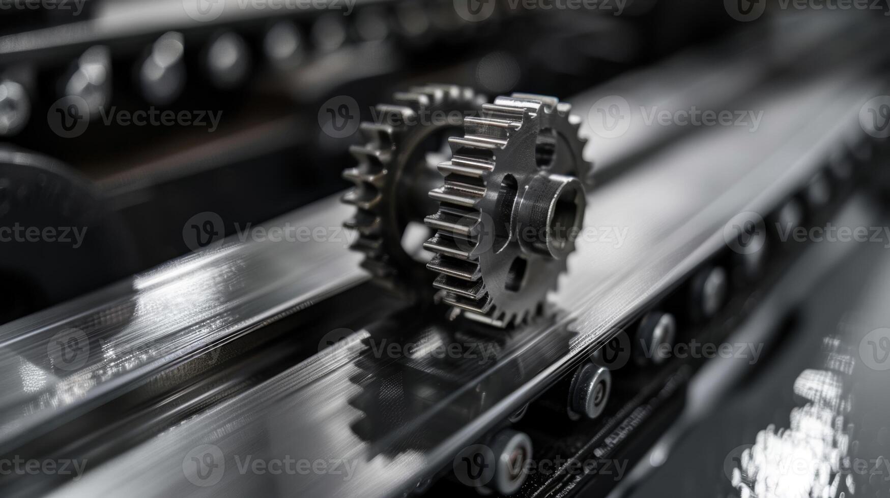 Detailed photo of a freshly installed drive belt with crisp edges and proper alignment on the pulleys
